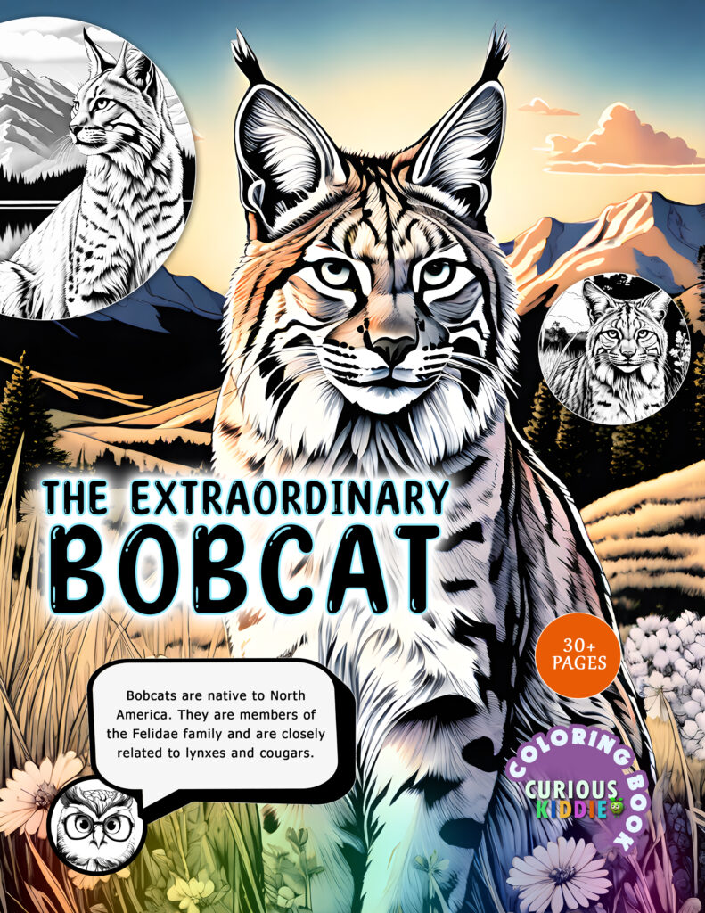 bobcats amazon coloring book cover